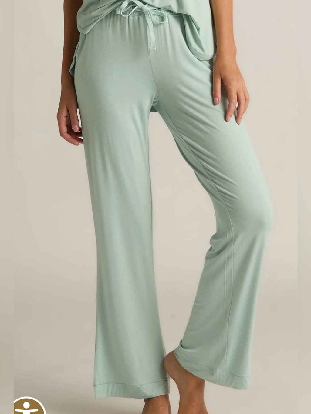 Faceplant Dreams Bamboo Lounge Pajama Pants Xl Mint Green Nwot Soft Sleepwear